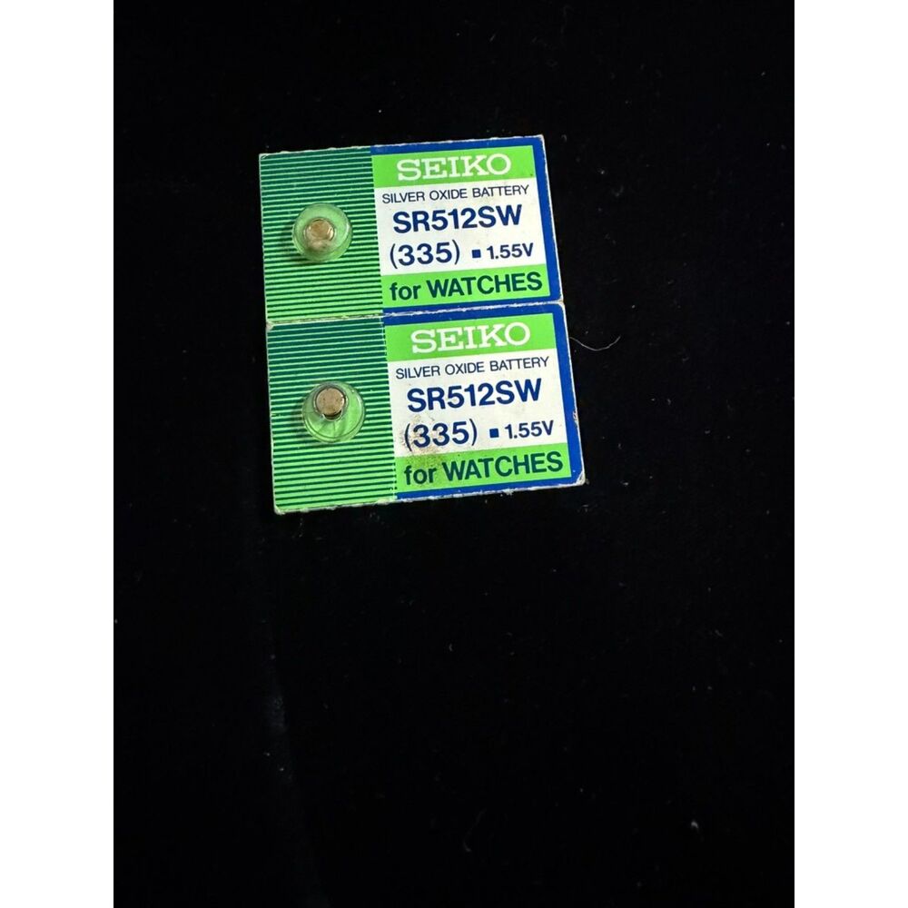 Seiko Silver oxide batteries SR512SW batteries